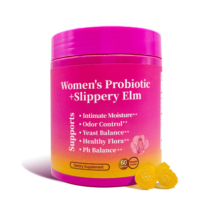 Serevyn Women's Probiotic Gummies + Slippery Elm | 60 Count